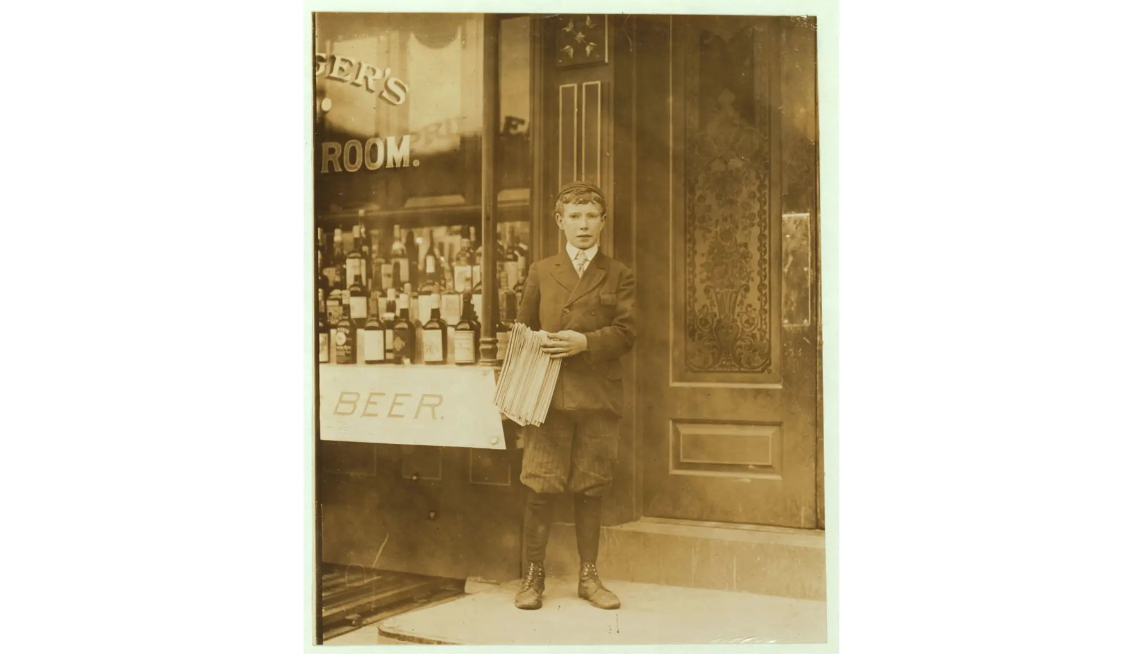 GIBSON, 13: SEVEN YEARS ON THE DELIVERY BEAT